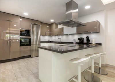 Moderne keuken bij appartement in Marbella